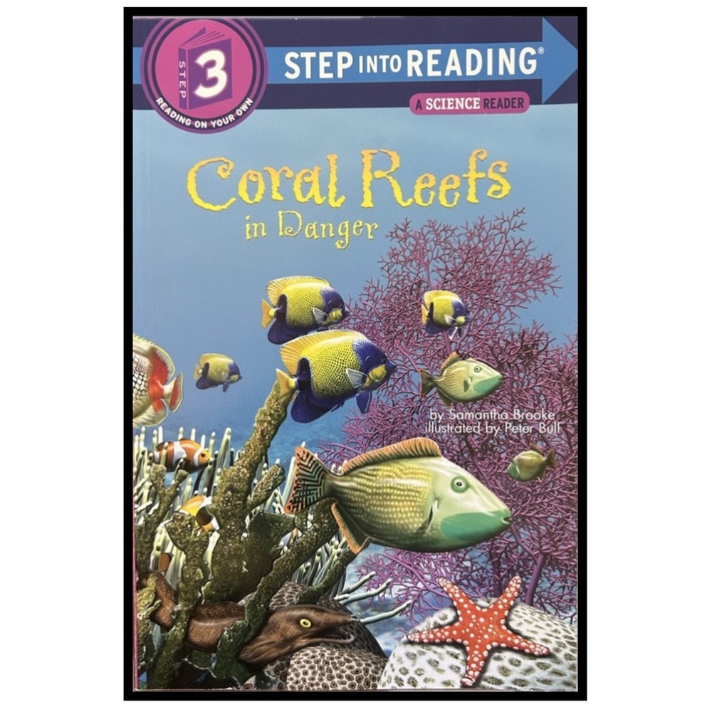 BUNDLE & SAVE🦈 Step Into Reading Coral Reefs in Danger Reader